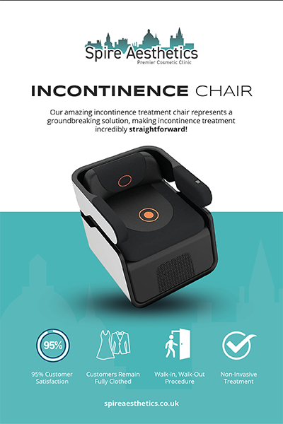 An image of Pelvic Floor Chair Therapy London and the benefits.