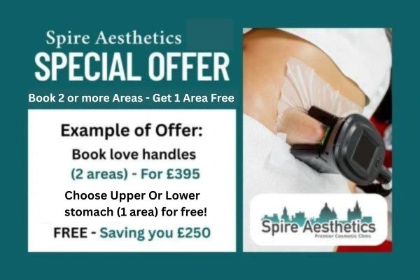 Fat Freezing Promotion London from Spire Aesthetics - Book Today!