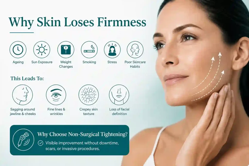 What Makes Skin Lose Firmness and Why Do People Seek Non-Surgical Tightening London?