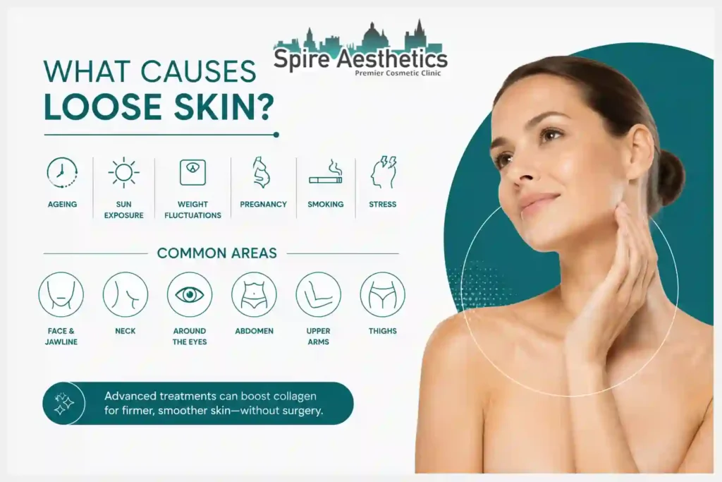 What Causes Loose Skin in the First Place London?